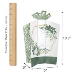 Big Dot Of Happiness Boho Botanical - Greenery Party Decor And Confetti - Terrific Table Centerpiece Kit - Set Of 30 -Party Planers Store GUEST bc60153b 82e8 4b32 acf7 61269a81d9fd
