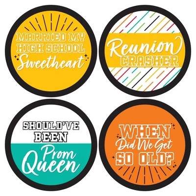 Big Dot Of Happiness Still Got Class - High School Reunion Party Funny Name Tags - Party Badges Sticker Set Of 12 5 Big Dot Of Happiness Still Got Class - High School Reunion Party Funny Name Tags - Party Badges Sticker Set Of 12 - Image 3