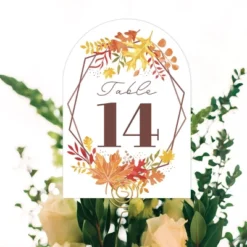 Big Dot Of Happiness Fall Foliage Bride - Autumn Leaves Bridal Shower And Wedding Party Double-Sided 5 X 7 Inches Cards - Table Numbers - 1-20 12 Big Dot Of Happiness Fall Foliage Bride - Autumn Leaves Bridal Shower And Wedding Party Double-Sided 5 X 7 Inches Cards - Table Numbers - 1-20 -Party Planers Store GUEST be2a519f b04d 4031 b5f0 445901332152
