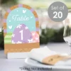 Big Dot Of Happiness Spring Easter Bunny - Happy Easter Party Double-Sided 5 X 7 Inches Cards - Table Numbers - 1-20 -Party Planers Store GUEST beee2d95 7653 468a 944f d8076057a5d4