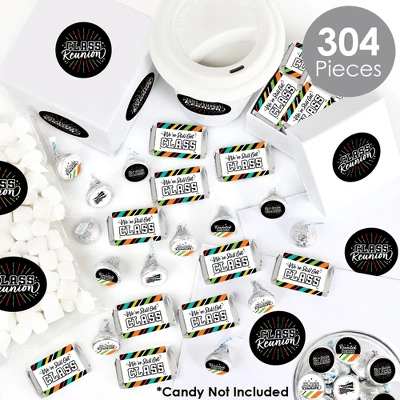 Big Dot Of Happiness Still Got Class - High School Reunion Party Candy Favor Sticker Kit - 304 Pieces 3 Big Dot Of Happiness Still Got Class - High School Reunion Party Candy Favor Sticker Kit - 304 Pieces