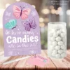 Big Dot Of Happiness Beautiful Butterfly - How Many Candies Floral Baby Shower Or Birthday Party Game - 1 Stand And 40 Cards - Candy Guessing Game -Party Planers Store GUEST bf930e8c 82ea 4523 86a6 a9aa4f5c1528