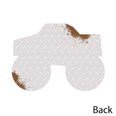 Big Dot Of Happiness Smash And Crash - Monster Truck - Shaped Thank You Cards - Boy Birthday Party Thank You Note Cards With Envelopes - Set Of 12 5 Big Dot Of Happiness Smash And Crash - Monster Truck - Shaped Thank You Cards - Boy Birthday Party Thank You Note Cards With Envelopes - Set Of 12 - Image 3