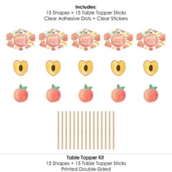 Big Dot Of Happiness Sweet As A Peach - Fruit Themed Baby Shower Or Birthday Party Centerpiece Sticks - Table Toppers - Set Of 15 12 Big Dot Of Happiness Sweet As A Peach - Fruit Themed Baby Shower Or Birthday Party Centerpiece Sticks - Table Toppers - Set Of 15 -Party Planers Store GUEST c0d18014 5ce6 4f3d a4c3 a65af302f7f8