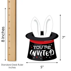 Big Dot Of Happiness Ta-Da, Magic Show - Shaped Fill-In Invitations - Magical Birthday Party Invitation Cards With Envelopes - Set Of 12 10 Big Dot Of Happiness Ta-Da, Magic Show - Shaped Fill-In Invitations - Magical Birthday Party Invitation Cards With Envelopes - Set Of 12 -Party Planers Store GUEST c1315909 a786 4a54 90f3 0fdc2b0f44c8