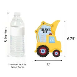 Big Dot Of Happiness Construction Truck - Shaped Thank You Cards - Baby Shower Or Birthday Party Thank You Note Cards With Envelopes - Set Of 12 10 Big Dot Of Happiness Construction Truck - Shaped Thank You Cards - Baby Shower Or Birthday Party Thank You Note Cards With Envelopes - Set Of 12 -Party Planers Store GUEST c2b93618 f36a 4061 bcb7 5b5d8534744c