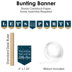 Big Dot Of Happiness Twinkle Twinkle Little Star - Baby Shower Or Birthday Party Supplies Decoration Kit - Decor Galore Party Pack - 51 Pieces -Party Planers Store GUEST c4d82cf7 0e28 4b20 bd86 9aed95b7bccf