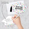 Big Dot Of Happiness Hats Off Grad - Shaped Fill-in Invitations - Graduation Party Invitation Cards With Envelopes - Set Of 12 -Party Planers Store GUEST c541ba3d cc59 4377 98df bdb4150a0ad1
