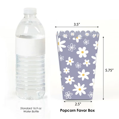 Big Dot Of Happiness Purple Daisy Flowers - Floral Party Favor Popcorn Treat Boxes - Set Of 12 3 Big Dot Of Happiness Purple Daisy Flowers - Floral Party Favor Popcorn Treat Boxes - Set Of 12