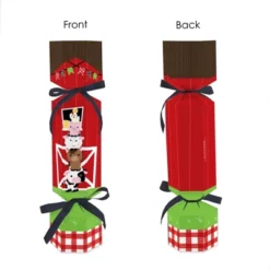 Big Dot Of Happiness Farm Animals - No Snap Barnyard Baby Shower Or Birthday Party Table Favors - DIY Cracker Boxes - Set Of 12 -Party Planers Store GUEST c7522021 2eb4 402e 8d69 0e66b9c9d109