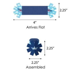 Big Dot Of Happiness Taking Flight - Airplane - Vintage Plane Baby Shower Or Birthday Party Paper Napkin Holder - Napkin Rings - Set Of 24 -Party Planers Store GUEST c8eacf0d 5f87 4faa 8f61 406952c78b56