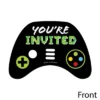 Big Dot Of Happiness Game Zone - Shaped Fill-in Invitations - Pixel Video Game Party Or Birthday Party Invitation Cards With Envelopes - Set Of 12 -Party Planers Store GUEST cb8156b4 5991 4ef4 881d deee670dcab0