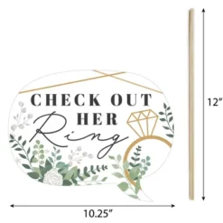 Big Dot Of Happiness Boho Botanical Bride - Greenery Bridal Shower And Wedding Party Photo Booth Props Kit - 20 Count -Party Planers Store GUEST cd5a3df8 76f3 4056 8944 31676ea886d0