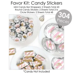 Big Dot Of Happiness Little Princess Crown - Pink And Gold Princess Baby Shower Or Birthday Party Supplies - Banner Decoration Kit - Fundle Bundle -Party Planers Store GUEST cd612038 ba27 42aa bbf1 e631253a7e5e