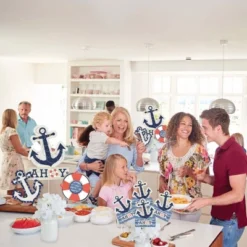 Big Dot Of Happiness Ahoy - Nautical - Baby Shower Or Birthday Party Centerpiece Sticks - Showstopper Table Toppers - 35 Pieces -Party Planers Store GUEST d03e3a67 9a01 4b65 8e17 41448c3d84bb