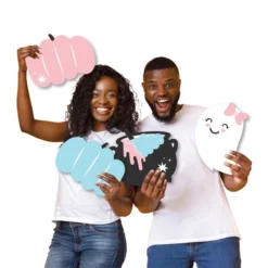 Big Dot Of Happiness Boo-y Or Ghoul - Yard Sign And Outdoor Lawn Decorations - Halloween Gender Reveal Party Yard Signs - Set Of 8 -Party Planers Store GUEST d0ef9a89 e383 46bd a642 98c5cd91ae59