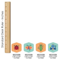 Big Dot Of Happiness Buggin' Out - Bugs Birthday Party Scavenger Hunt - 1 Stand And 48 Game Pieces - Hide And Find Game -Party Planers Store GUEST d20970b7 2b8d 440d b9f5 76f12c6cf807