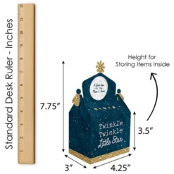 Big Dot Of Happiness Twinkle Twinkle Little Star - Treat Box Party Favors - Baby Shower Or Birthday Party Goodie Gable Boxes - Set Of 12 -Party Planers Store GUEST d23d6bfe 942a 4d7d 9a3a 75800a530a4b
