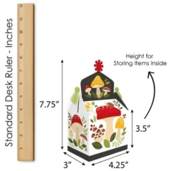 Big Dot Of Happiness Wild Mushrooms - Treat Box Party Favors - Red Toadstool Party Goodie Gable Boxes - Set Of 12 -Party Planers Store GUEST d28679a3 756d 44e9 b4aa c64d36aeade2