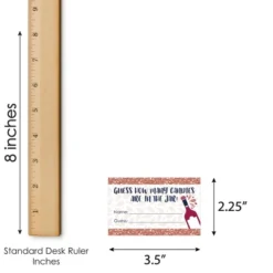 Big Dot Of Happiness But First, Wine - How Many Candies Wine Tasting Party Game - 1 Stand And 40 Cards - Candy Guessing Game -Party Planers Store GUEST d3c638b4 670b 42fc b3d6 c29bbdb6277b