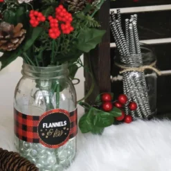 Big Dot Of Happiness Flannel Fling Before The Ring - DIY Party Supplies - Buffalo Plaid Bachelorette Party DIY Wrapper Favors And Decor - Set Of 15 -Party Planers Store GUEST d3e65442 c311 4c30 88e4 4b34ae0b1d52