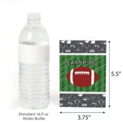Big Dot Of Happiness End Zone - Football - Baby Shower Or Birthday Party Thank You Cards (8 Count) -Party Planers Store GUEST d643dfcc e790 4703 9989 aae56c3bde13