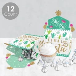 Big Dot Of Happiness Final Fiesta - Treat Box Party Favors - Last Fiesta Bachelorette Party Goodie Gable Boxes - Set Of 12 -Party Planers Store GUEST d7020dd9 0fee 4db2 b30d bb0f463545c1