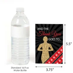 Big Dot Of Happiness Red Carpet Hollywood - Movie Night Party Thank You Cards (8 Count) -Party Planers Store GUEST d7efa6e4 8d97 41ab 988a 353b3fd73cf9