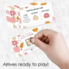 Big Dot Of Happiness Girl Little Pumpkin - Fall Birthday Party Or Baby Shower Game Scratch Off Cards - 22 Count -Party Planers Store GUEST d85b5bed 2481 41ae a8c1 3deb183a164e