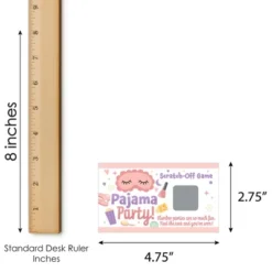 Big Dot Of Happiness Pajama Slumber Party - Girls Sleepover Birthday Party Game Scratch Off Cards - 22 Count -Party Planers Store GUEST d85bd854 75b3 4516 a9fa c6657d7dbe38