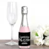 Big Dot Of Happiness Mr. And Mrs. - Mini Wine & Champagne Bottle Label Stickers - Black And White Wedding Or Bridal Shower Favor Gift - Set Of 16 -Party Planers Store GUEST d89d07fc 5062 4705 a695 1722e3eb3b46