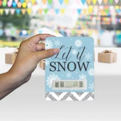 Big Dot Of Happiness Winter Wonderland - DIY Assorted Snowflake Holiday Party And Winter Wedding Cash Holder Gift - Funny Money Cards - Set Of 6 -Party Planers Store GUEST d8cc29f8 4133 45aa b32e b2cb95cb4b58