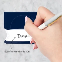 Big Dot Of Happiness Navy Blue Elegantly Simple - Guest Party Favors Tent Buffet Card - Table Setting Name Place Cards - Set Of 24 -Party Planers Store GUEST d9fd4a8a c4a6 41f1 9740 8feb07f488ad