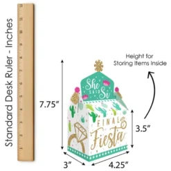 Big Dot Of Happiness Final Fiesta - Treat Box Party Favors - Last Fiesta Bachelorette Party Goodie Gable Boxes - Set Of 12 -Party Planers Store GUEST da6dd9b1 ef87 4d27 8271 2d527e764468