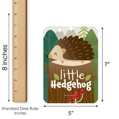 Big Dot Of Happiness Forest Hedgehogs - Picture Bingo Cards And Markers - Woodland Birthday Party Bingo Game - Set Of 18 -Party Planers Store GUEST db20a287 bad6 4834 8445 08af353f2a01