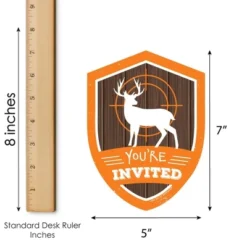 Big Dot Of Happiness Gone Hunting - Shaped Fill-in Invites - Deer Hunting Camo Baby Shower Or Birthday Party Invites Cards With Envelopes - Set Of 12 10 Big Dot Of Happiness Gone Hunting - Shaped Fill-in Invites - Deer Hunting Camo Baby Shower Or Birthday Party Invites Cards With Envelopes - Set Of 12 -Party Planers Store GUEST dc3913df 747a 44df a0a0 00b01ac2ad44