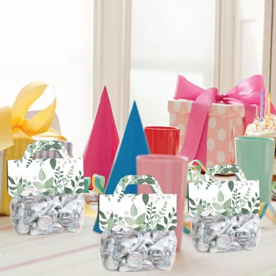 Big Dot Of Happiness Boho Botanical - DIY Greenery Party Clear Goodie Favor Bag Labels - Candy Bags With Toppers - Set Of 24 6 Big Dot Of Happiness Boho Botanical - DIY Greenery Party Clear Goodie Favor Bag Labels - Candy Bags With Toppers - Set Of 24 - Image 4