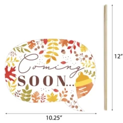 Big Dot Of Happiness Fall Foliage Baby - Autumn Leaves Baby Shower Photo Booth Props Kit - 20 Count -Party Planers Store GUEST dcffdaa6 05ff 4624 9fb2 5e3559da6935