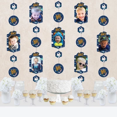 Big Dot Of Happiness Blast Off To Outer Space - Rocket Ship Baby Shower Or Birthday Party Vertical Photo Garland 35 Pieces 8 Big Dot Of Happiness Blast Off To Outer Space - Rocket Ship Baby Shower Or Birthday Party Vertical Photo Garland 35 Pieces - Image 6