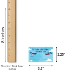 Big Dot Of Happiness Taking Flight - Airplane - How Many Candies Vintage Plane Baby Shower Or Birthday Party Candy Guessing Game -Party Planers Store GUEST de188810 02b9 4fa5 bb95 0741c58cedbd