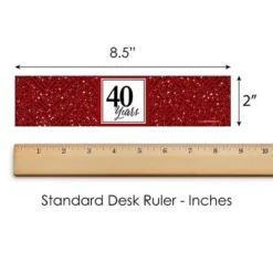 Big Dot Of Happiness We Still Do - 40th Wedding Anniversary - Anniversary Party Water Bottle Sticker Labels - Set Of 20 -Party Planers Store GUEST de1d9b27 ef13 4970 b9df 9a0e71d43514