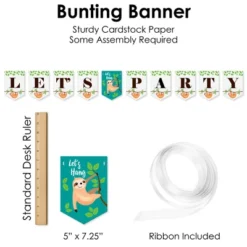 Big Dot Of Happiness Let’s Hang - Sloth - Baby Shower Or Birthday Party Supplies Decoration Kit - Decor Galore Party Pack - 51 Pieces 11 Big Dot Of Happiness Let’s Hang - Sloth - Baby Shower Or Birthday Party Supplies Decoration Kit - Decor Galore Party Pack - 51 Pieces -Party Planers Store GUEST de4eabef 876b 41c5 a9dc 6b6c5c36062c