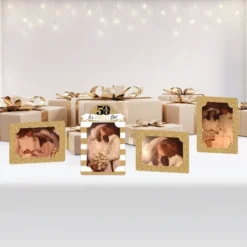 Big Dot Of Happiness We Still Do - 50th Wedding Anniversary - Anniversary Party 4x6 Picture Display - Paper Photo Frames - Set Of 12 -Party Planers Store GUEST de76d0c8 d514 4d6e 8f73 01445105ddfa
