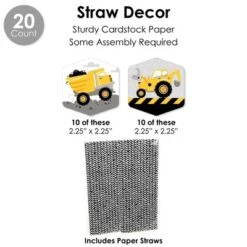 Big Dot Of Happiness Dig It - Construction Party Zone - Baby Shower Or Birthday Party Favors And Cupcake Kit - Fabulous Favor Party Pack - 100 Pieces 13 Big Dot Of Happiness Dig It - Construction Party Zone - Baby Shower Or Birthday Party Favors And Cupcake Kit - Fabulous Favor Party Pack - 100 Pieces -Party Planers Store GUEST decffbaa 6e49 4276 90bb 22225d81dc88