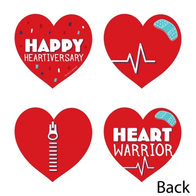 Big Dot Of Happiness Happy Heartiversary - Hearts Decorations DIY CHD Awareness Essentials - Set Of 20 4 Big Dot Of Happiness Happy Heartiversary - Hearts Decorations DIY CHD Awareness Essentials - Set Of 20 - Image 2