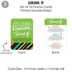 Big Dot Of Happiness Still Got Class - 4 High School Reunion Party Games - 10 Cards Each - Gamerific Bundle -Party Planers Store GUEST dfdbdbcf 301f 49a4 a70b fdc186356b11