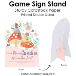 Big Dot Of Happiness Let’s Be Fairies - How Many Candies Fairy Garden Birthday Party Game - 1 Stand And 40 Cards - Candy Guessing Game -Party Planers Store GUEST e08e00fe 5e49 41a0 b3e6 e746c579653d
