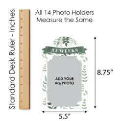 Big Dot Of Happiness Boho Botanical Baby - DIY Greenery Baby Shower Decor - Weekly Pregnancy Picture Display - Photo Banner -Party Planers Store GUEST e0bfeabe 469d 44ce 9462 3f5cdd8b9eb4