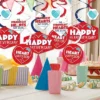 Big Dot Of Happiness Happy Heartiversary - CHD Awareness Hanging Decor - Party Decoration Swirls - Set Of 40 -Party Planers Store GUEST e1ba100a 80cd 4e98 be4c cc6586117a14