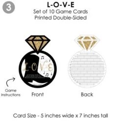 Big Dot Of Happiness Nash Bash - 4 Nashville Bridal Shower Games - 10 Cards Each - Gamerific Bundle 12 Big Dot Of Happiness Nash Bash - 4 Nashville Bridal Shower Games - 10 Cards Each - Gamerific Bundle -Party Planers Store GUEST e2369e0f c92e 4af0 a41f f6b8f06c2074